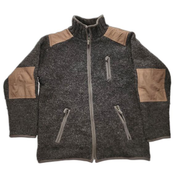 Lost Horizons Other - Lost Horizons Handmade in Nepal 100% Wool Zipper Jacket Size M